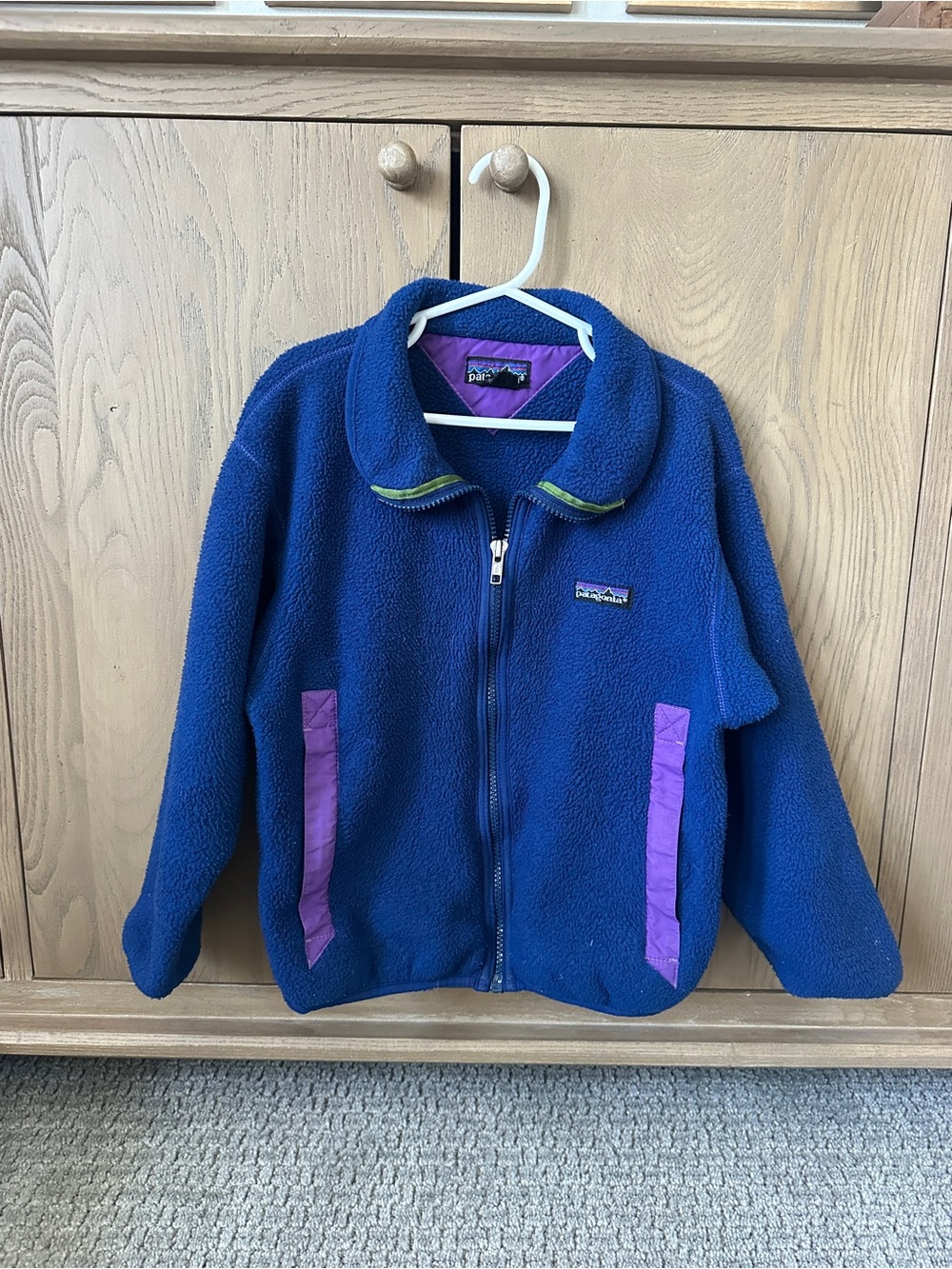 Vintage Patagonia Kids' Fleece Jacket